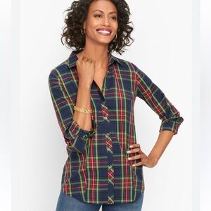 Talbots button down blouse